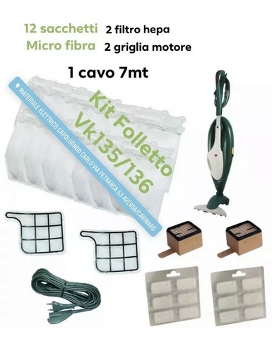 Sacchetti folletto 12 - sacchetti,