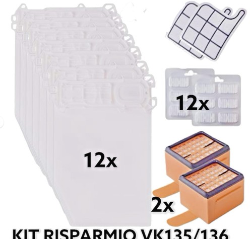 Kit risparmio folletto vk135 - risparmio,