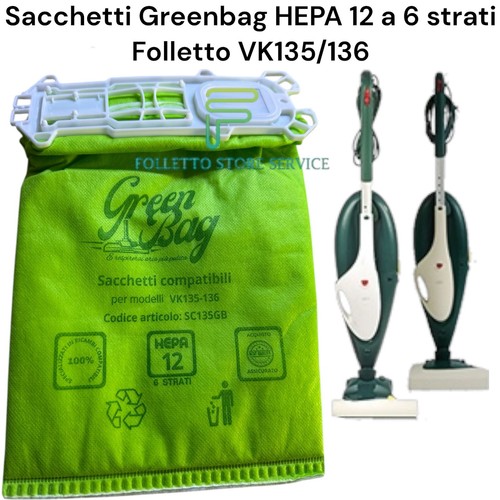 Sacchetti folletto vk136 - folletto,